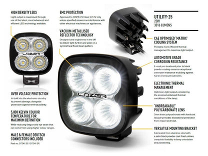 Lazer Lamps Utility 25