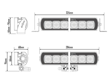 Lazer Lamps ST-6 Evolution
