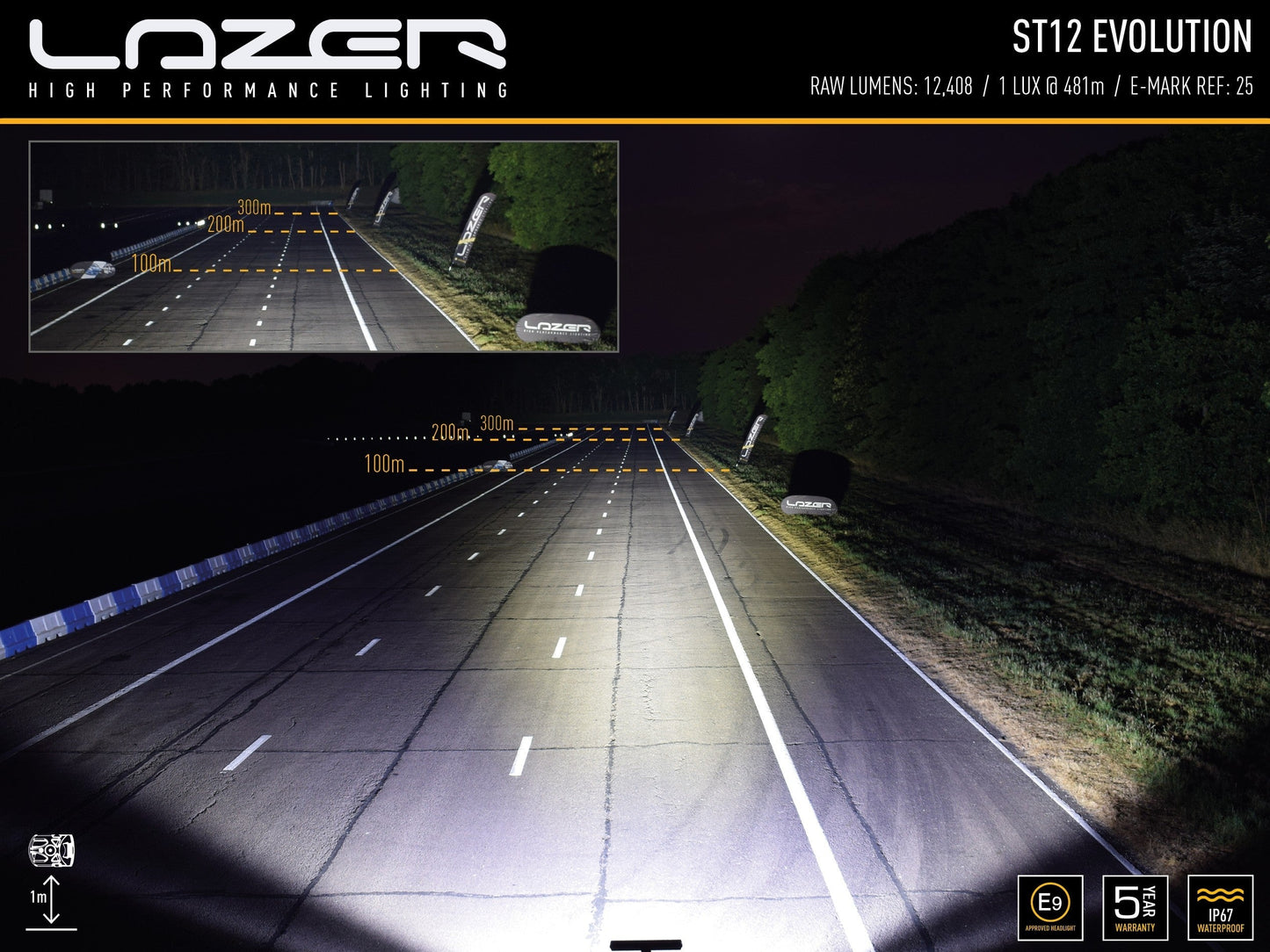 Lazer Lamps ST-12 Evolution