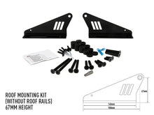 Lazer Lamps Dachmontagesatz ohne Reling 67mm