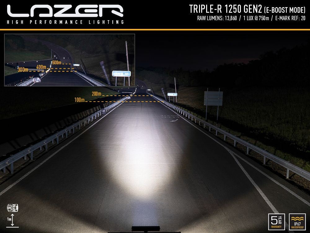 Lazer Lamps Ranger Raptor Grillkit Triple-R 1250 Gen2. mit Positionslicht TripleR 1250 STD mit Pos.Licht Leuchtenart TripleR 1250 STD mit Pos.Licht