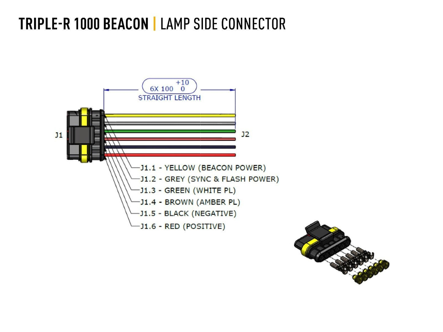 Lazer Lamps Triple-R 1000 Gen2. STD mit Blitzerfunktion