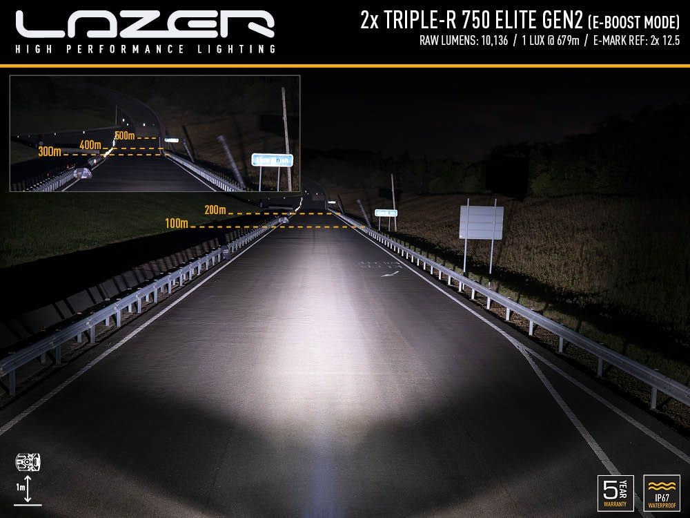 Lazer Lamps Kühlergrill-Kit VW T6.1 (2019+) Triple-R 750 Gen2 TripleR 750 STD Leuchtenart TripleR 750 STD