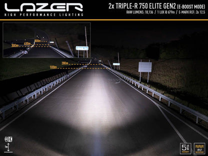 Lazer Lamps Kühlergrill-Kit VW T6.1 (2019+) Triple-R 750 Gen2 TripleR 750 STD Leuchtenart TripleR 750 STD
