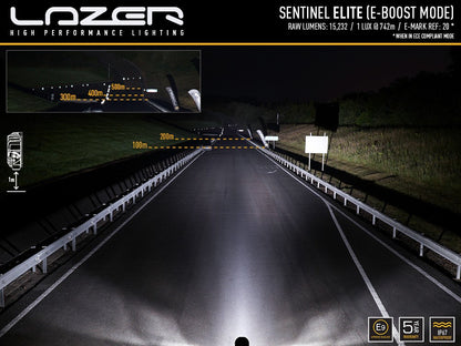 Lazer Lamps SENTINEL 9" ELITE white