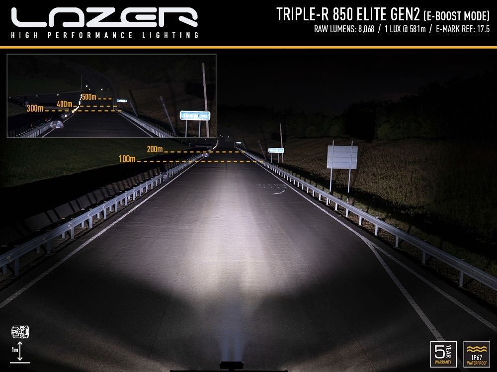 Lazer Lamps Kühlergrill-Kit FORD RANGER LTD (2023+) Triple-R 850 Gen2 TripleR 850 STD mit Pos.Licht Leuchtenart TripleR 850 STD mit Pos.Licht