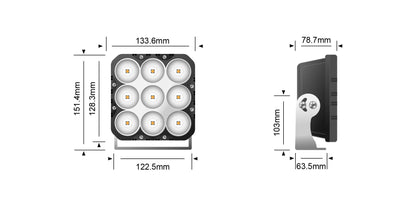 STEDI 90W LED LED – Arbeitsscheinwerfer
