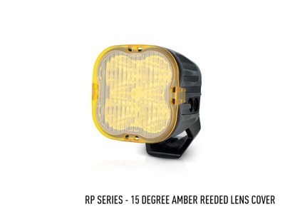 Lazer Lamps Vorsatzlinse GELB GERIFFELT 15° RP SERIE/UTILITY-80 HD