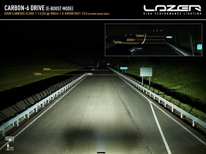 Lazer Lamps CARBON-6 Gen3 DRIVE