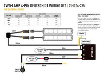 Lazer Lamps Kabelsatz Doppel (für Utility 80HD Serie mit verstellbarer Helligkeit und RP-Hyperspot)