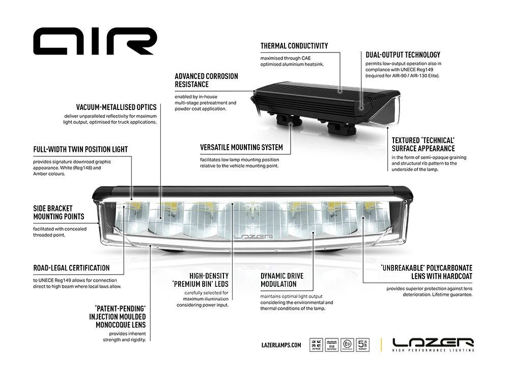 Lazer Lamps AIR-130 Elite