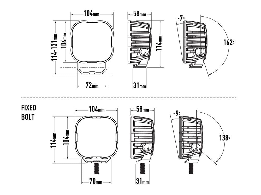 Lazer Lamps Utility 50 Utility 50 STD Leuchtenart Utility 50 STD