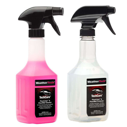 TechCare Reinigungsmittel & Schutz für Fußmatten und Kofferraumwannen (Bundle)
