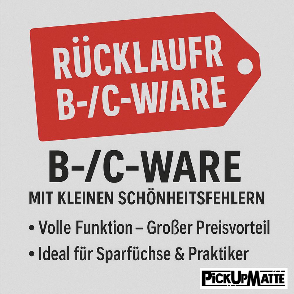 C-Ware - Ladeboden Ford Transit Kastenwagen, 2014-heute - L2 - 5531 mm, Frontantrieb, Schiebetür rechts - Blechboden, Foamlite Cubic Grain 9mm