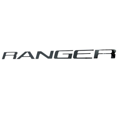 RANGER Schriftzug, Black Platinum, Lettering Kit für die Heckklappe  passend für Ford Ranger 2023 New Generation