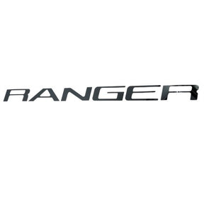 RANGER Schriftzug, Black Platinum, Lettering Kit für die Heckklappe  passend für Ford Ranger 2023 New Generation