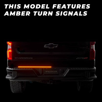 Putco Blade LED Tailgate Light Bar 60" – Plug & Play Heckklappen Lichtleiste  für Dodge Ram 1500