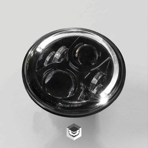 STEDI 7Inch Carbon LED Headlight – Black (5700K)