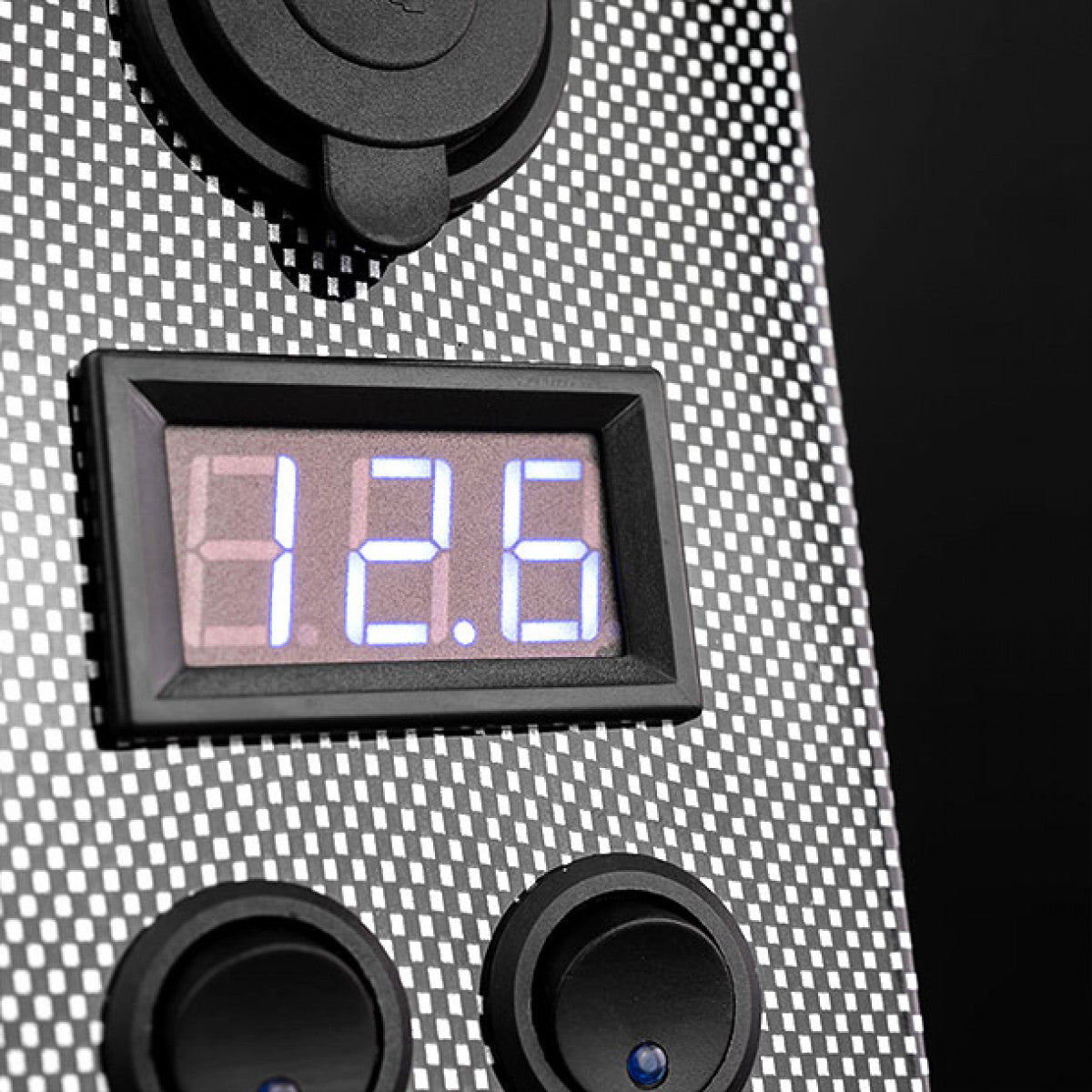 STEDI 12V Carbon Schalterpanel