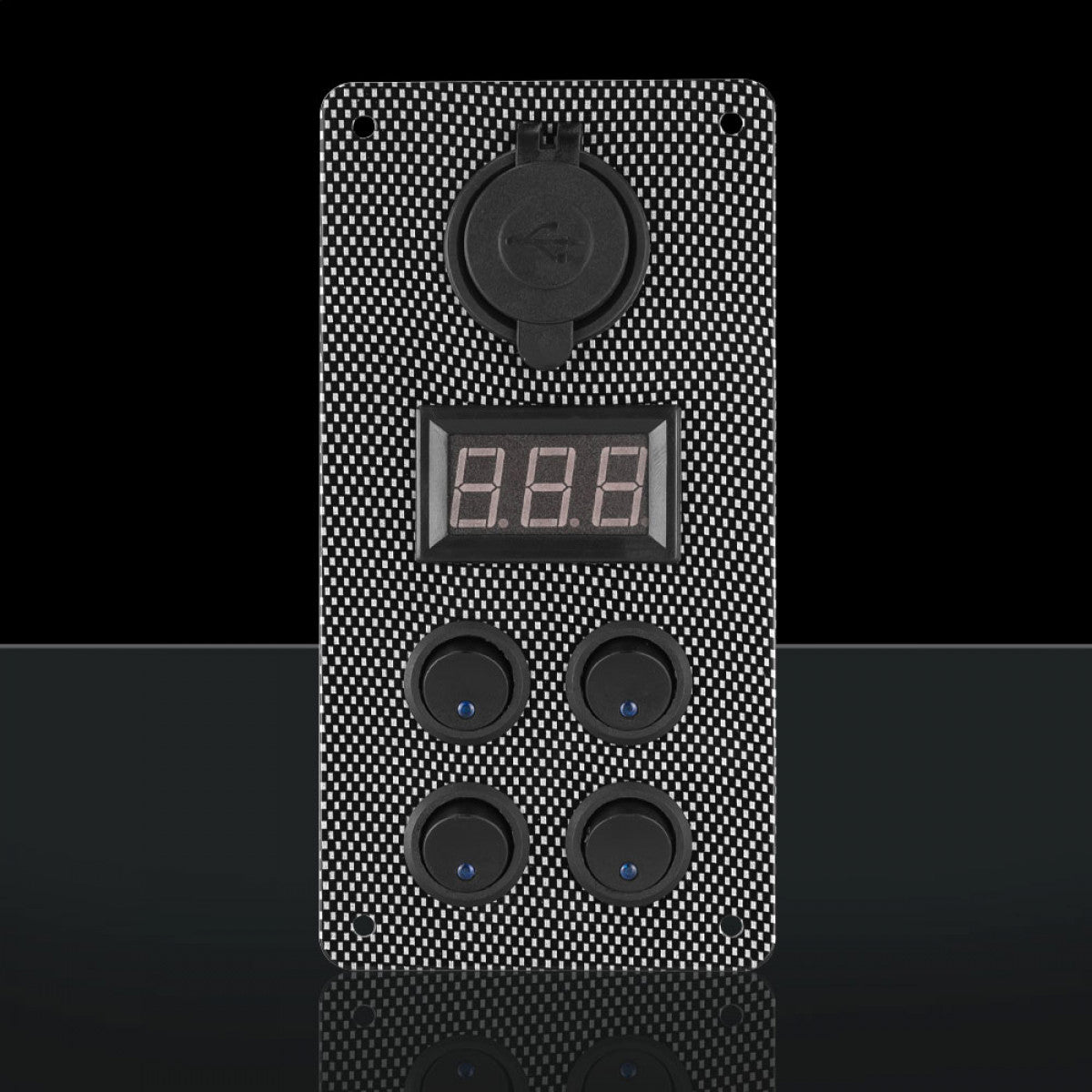 STEDI 12V Carbon Schalterpanel