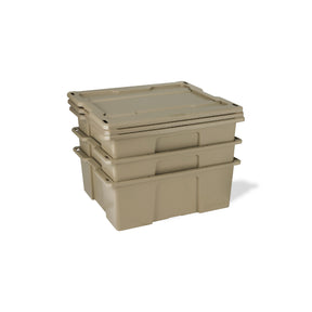 DECKED D-CO CASE - BIN 32, TAN MIT SNAP ON LID (3 STK.)