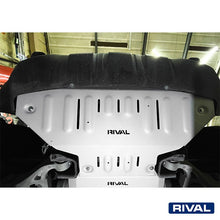 Rival Unterfahrschutz Alu 6mm für Dodge RAM 1500 / RAM 1500 TRX, 2018-heute, 5.7, 5.7 Hybrid, 3.0D (for vehicles without air dam); 6.2 V8, Kühler, Silver, Aluminum