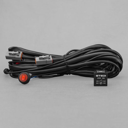 STEDI Plug & Play Dual Fernlicht – Kabelbaum für DT&DT – P Steckeranschluss