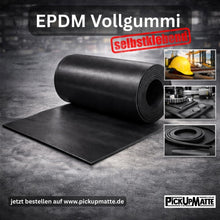 EPDM Vollgummi selbstklebend Haftkleber Rollenware – UV- & witterungsbeständig für Industrie, Werkstatt & Dichtungen