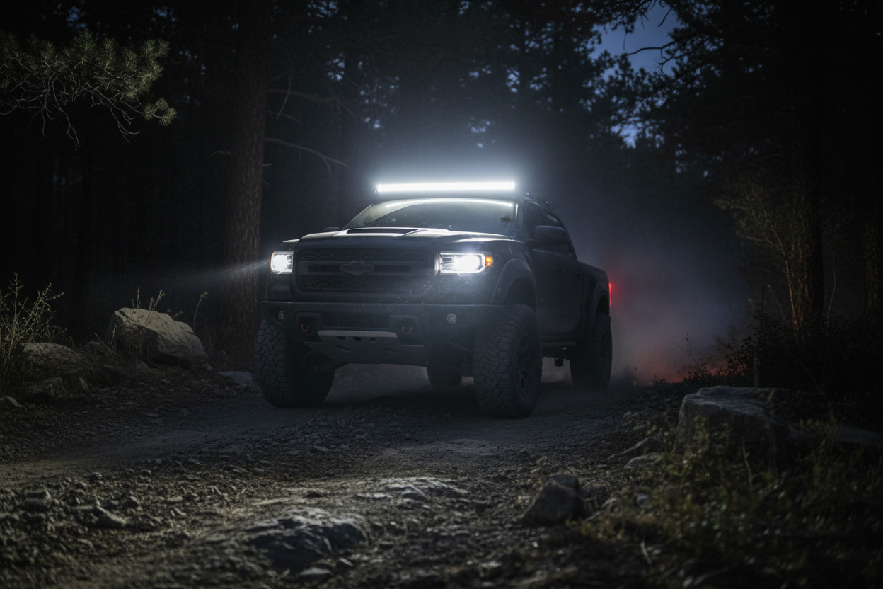 Arbeitsbeleuchtung und Lightbar für Pickups