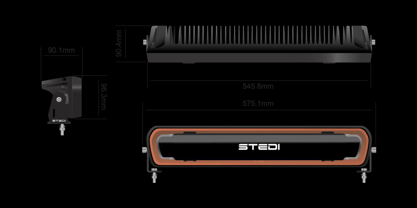 STEDI EVO LED – Lightbar 22 Zoll