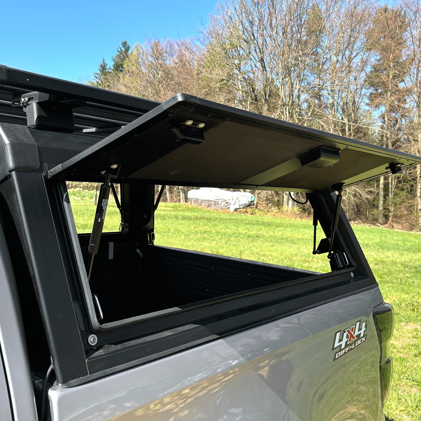 RIVAL Aluminium Canopy Hardtop für Pickup – robuste Ladeflächenabdeckung für Ford Ranger, Dodge Ram, Toyota Hilux, VW Amarok, Isuzu D-Max, Jeep Gladiator