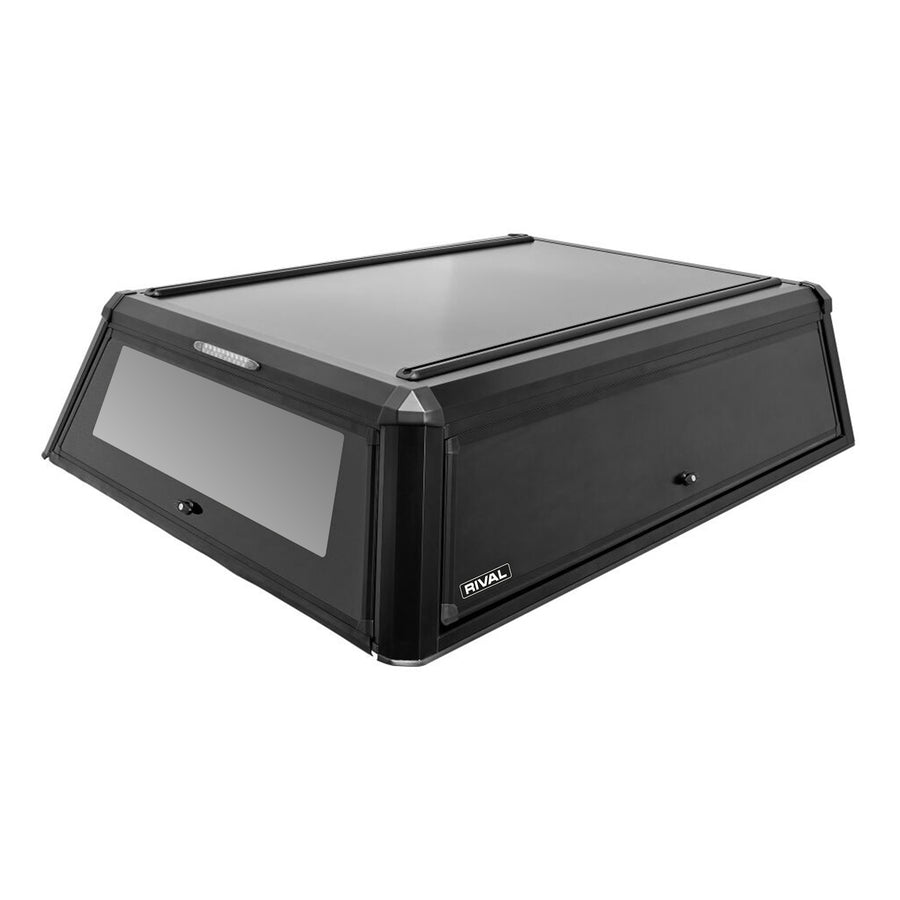 RIVAL Aluminium Canopy Hardtop für Pickup – robuste Ladeflächenabdeckung für Ford Ranger, Dodge Ram, Toyota Hilux, VW Amarok, Isuzu D-Max, Jeep Gladiator