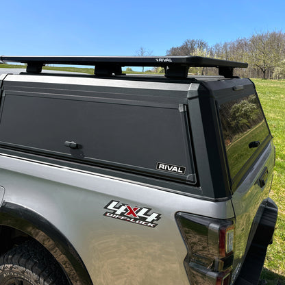 RIVAL Aluminium Canopy Hardtop für Pickup – robuste Ladeflächenabdeckung für Ford Ranger, Dodge Ram, Toyota Hilux, VW Amarok, Isuzu D-Max, Jeep Gladiator