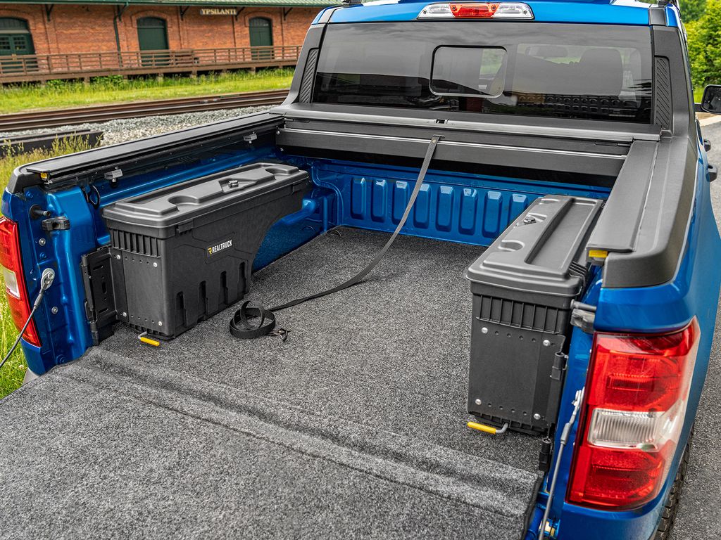 Swing Case Ford Ranger NEW Generation 2023 RealTruck UnderCover Swing Case Truck Bed Toolbox