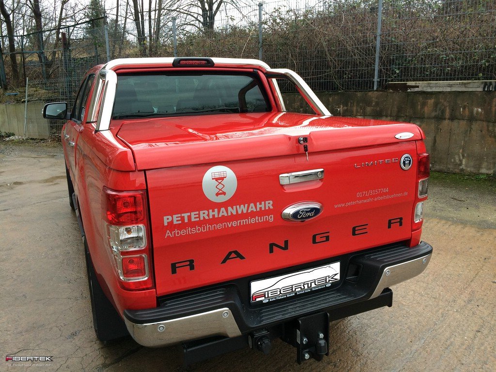 GFK TOPUP Cover, Ford Ranger, 2016-2022, Doppelkabine