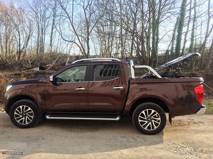 GFK TOPUP Cover mit Styling Bar, Nissan Navara NP300, 2015-heute, Doppelkabine