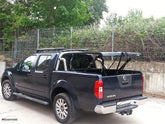 GFK TOPUP Cover mit Styling Bar, Nissan Navara D40, 2005-2015, Doppelkabine LONGBED