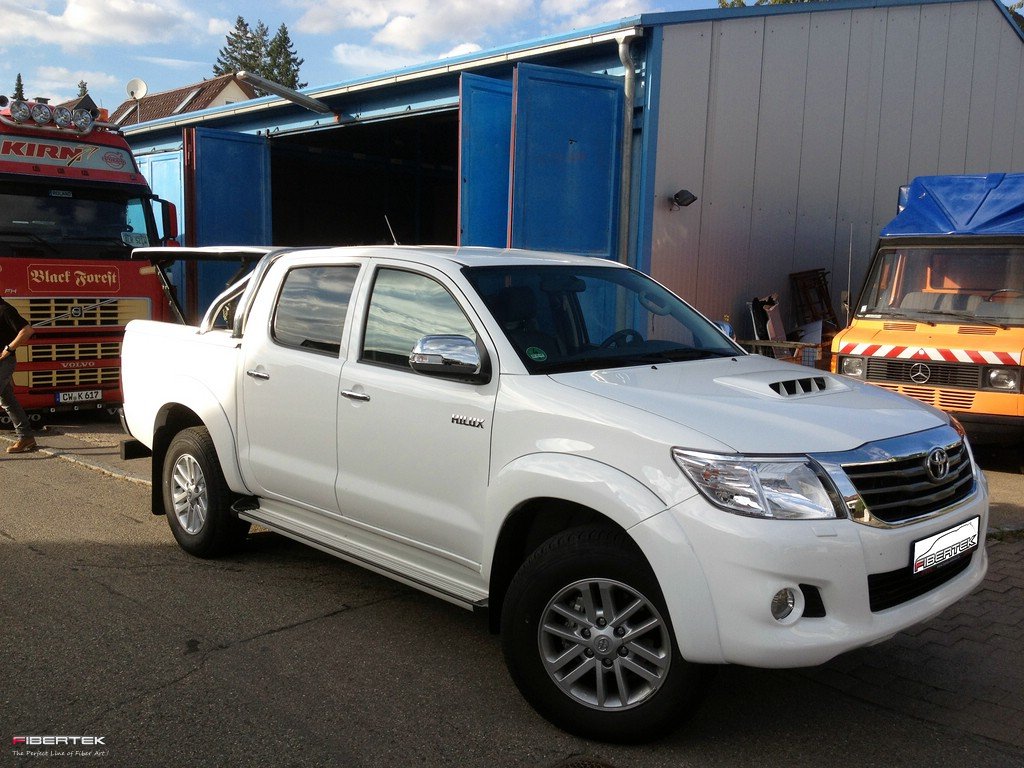 GFK TOPUP Cover mit Styling Bar, Toyota Hilux VIGO, 2008-2015, Doppelkabine