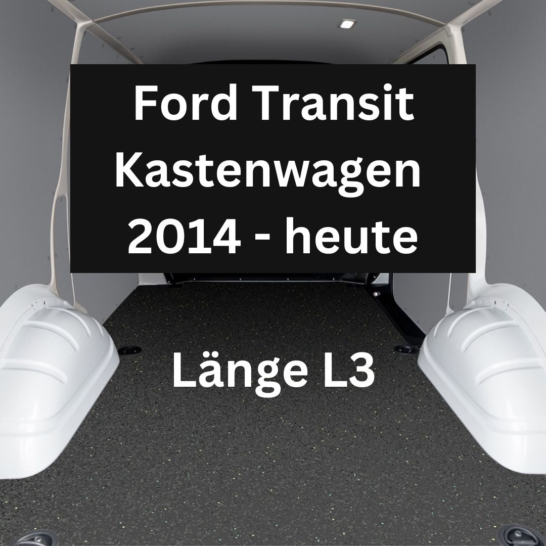 Antirutschmatte Ford Transit Kastenwagen, L3 - 5981mm, 2014-heute - Auswahl alle Modellvarianten Verbrenner oder E-Transit