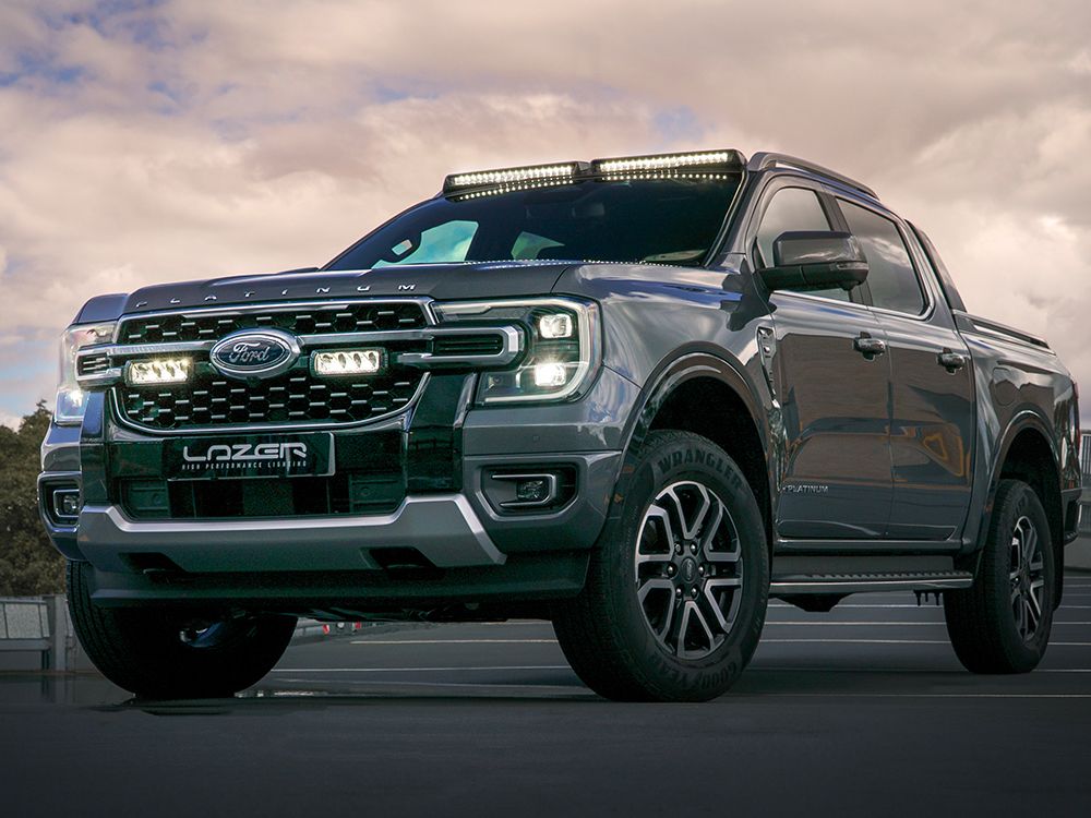 Lazer Lamps RoofPod Kit FORD Ranger/VW Amarok (2023+) GLIDE 18 Glide STD mit Pos.Licht Leuchtenart Glide STD mit Pos.Licht