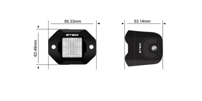 STEDI G1 Black FLUSH Work LED