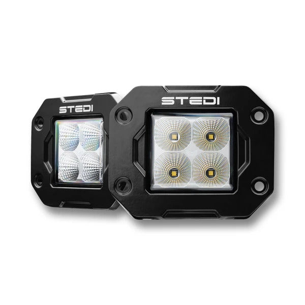 STEDI G4 Black FLUSH Work LED