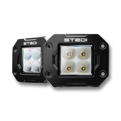 STEDI G4 Black FLUSH Work LED