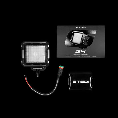 STEDI G4 Black HYPER FLOOD Work LED