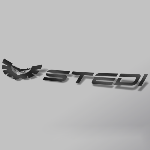 STEDI Sticker – Schwarz