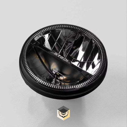 STEDI 7Inch Homage LED Headlight – Black (3000K)