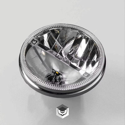 STEDI 7Inch Homage LED Headlight – Chrome (5700K)