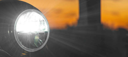 STEDI 7Inch Homage LED Headlight – Chrome (5700K)