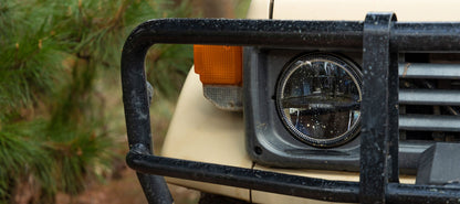 STEDI 7Inch Homage LED Headlight – Black (3000K)
