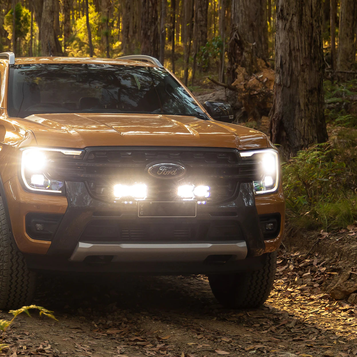 STEDI Ford New Ranger (PX4) Kühlergrill – Befestigung